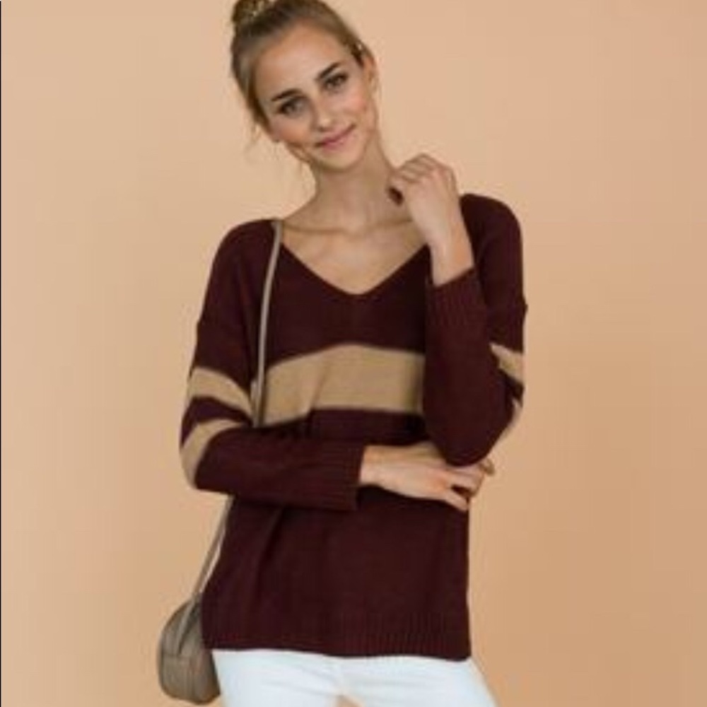 Striped sweater